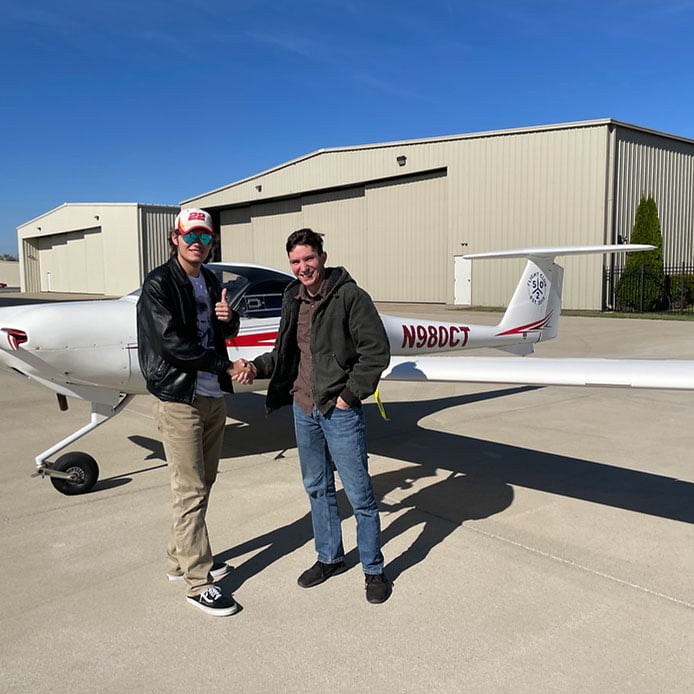 McKian Kvamme Earns Private Pilot License!