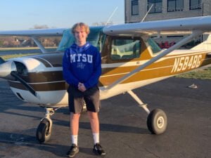 Read more about the article Brennan Stewart soloed!