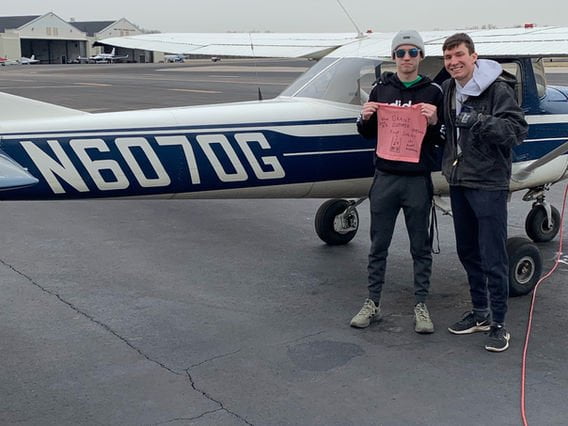 Grant Guthrie Soloed!